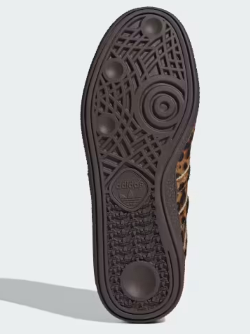 Adidas Women's Leopard Print Loafer - Brown - Picture 3 of 12